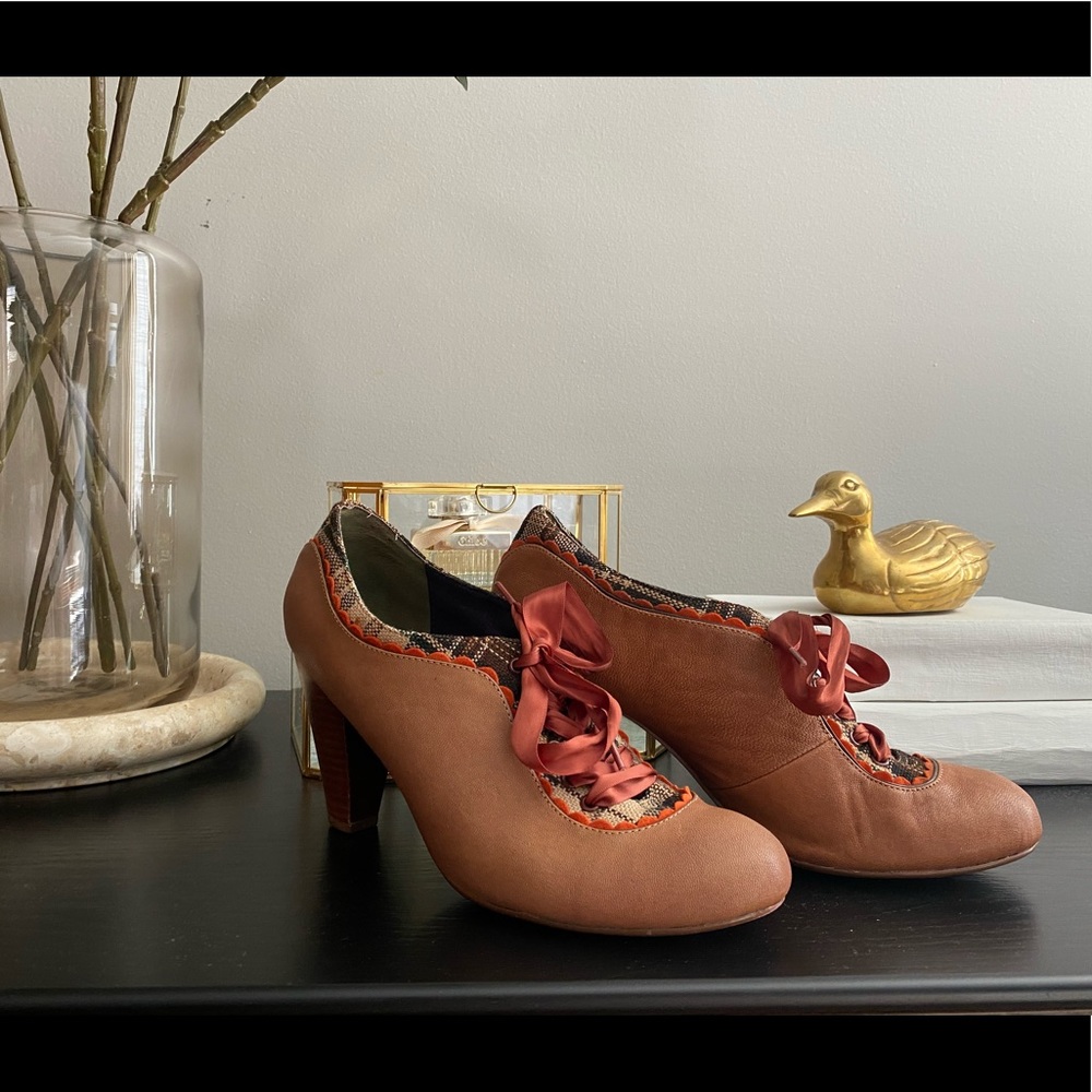 Poetic License vintage inspired Anthropologie heels! Like new. Worn twice.